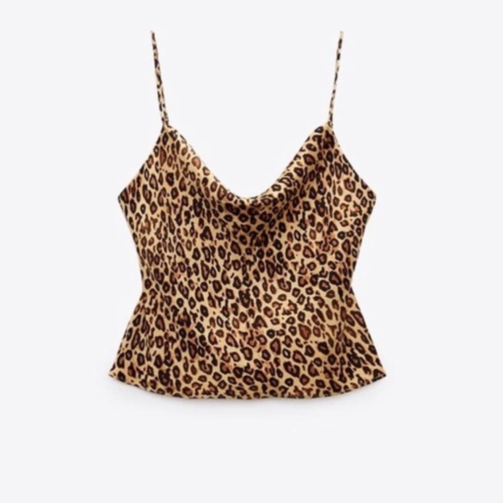 ZARA Cheetah Top